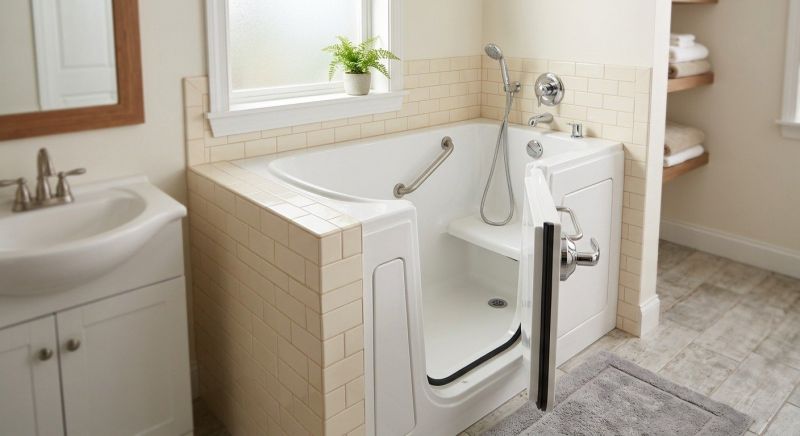 Elderly Bathtub Installation in Hunterdon County, NJ