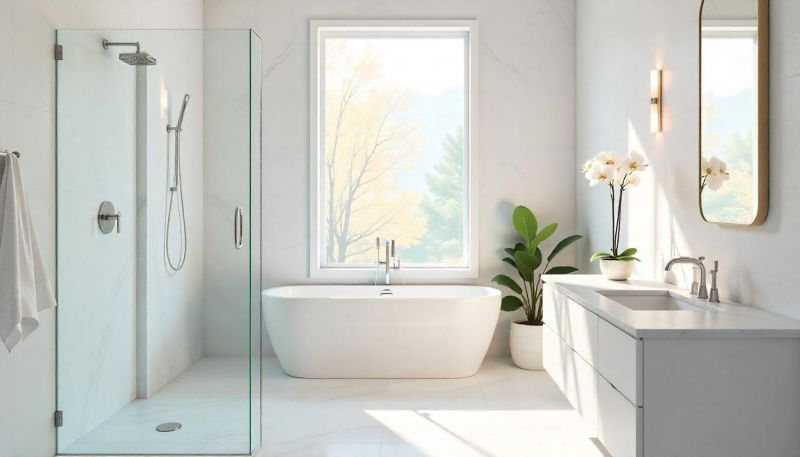 Freestanding Tub Installation in Lancaster County, PA