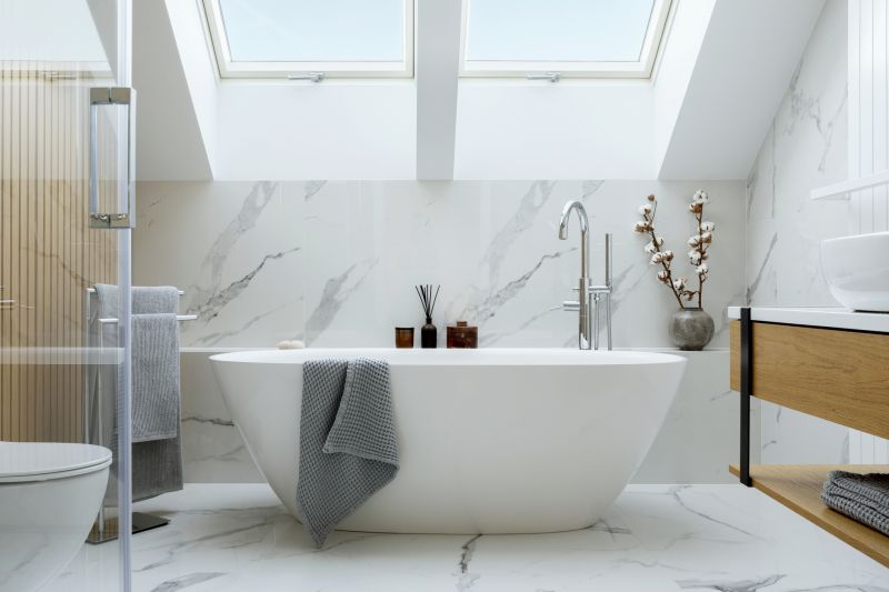 Large Bathtub Installation in South Portland, ME